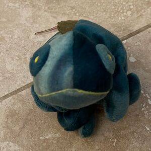 🐻 TY Beanie Baby Iguana “Iggy” Plush Chameleon - Blue